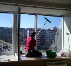 Мытье окон в однокомнатной квартире Чернушка
